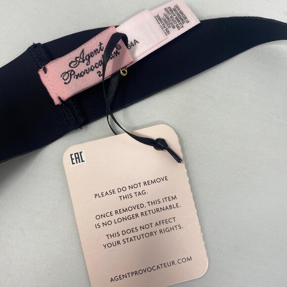 Agent Provocateur Soni Black Set 32C/2 NWT - Picture 14 of 14